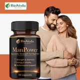 Man Power Natural Capsules for Men – Strength, Stamina, Energy, Vitality & Performance Support (60 Capsules)